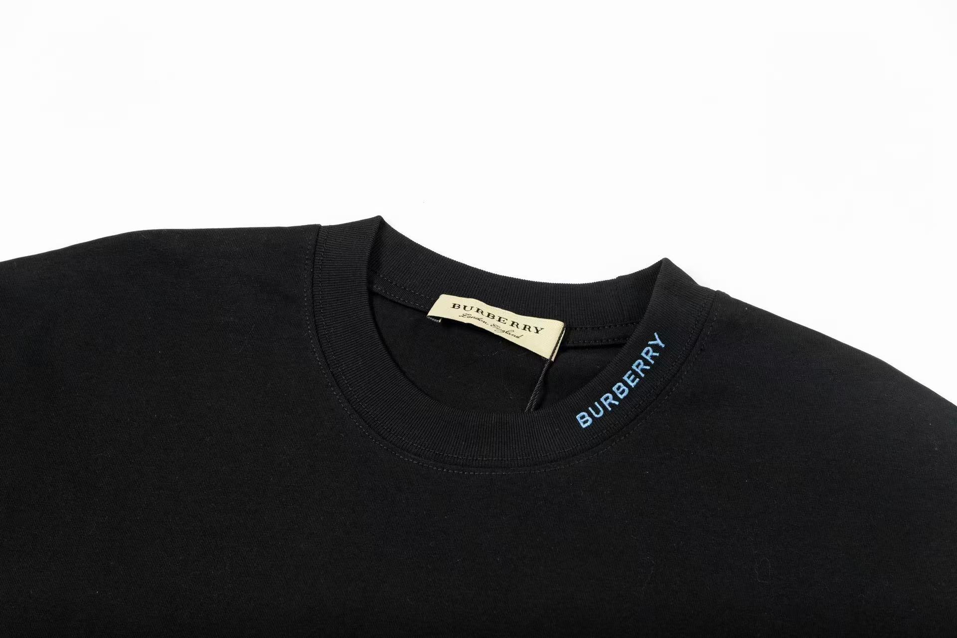 Burberry's new embroidered logo T-shirt