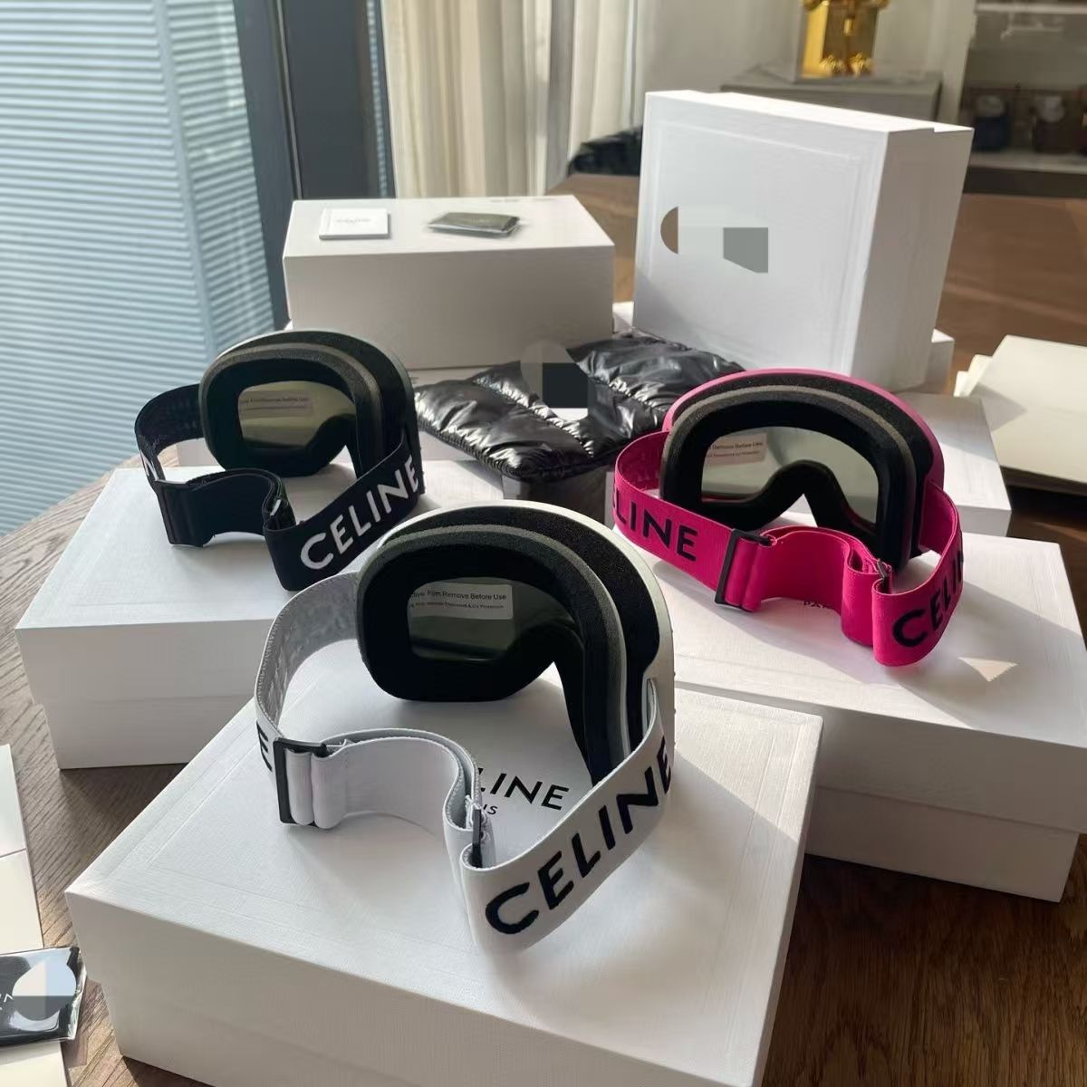 Celine ski PTU goggles