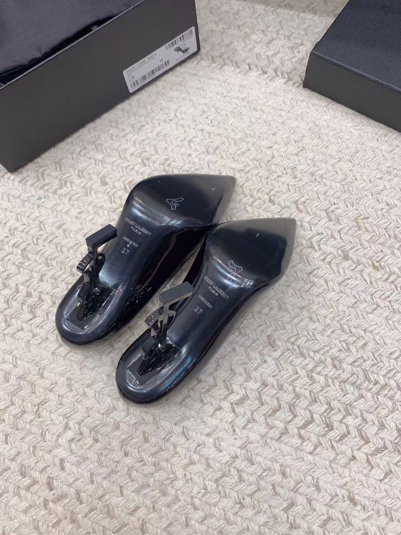 Saint Laurent High Heels Patent Leather