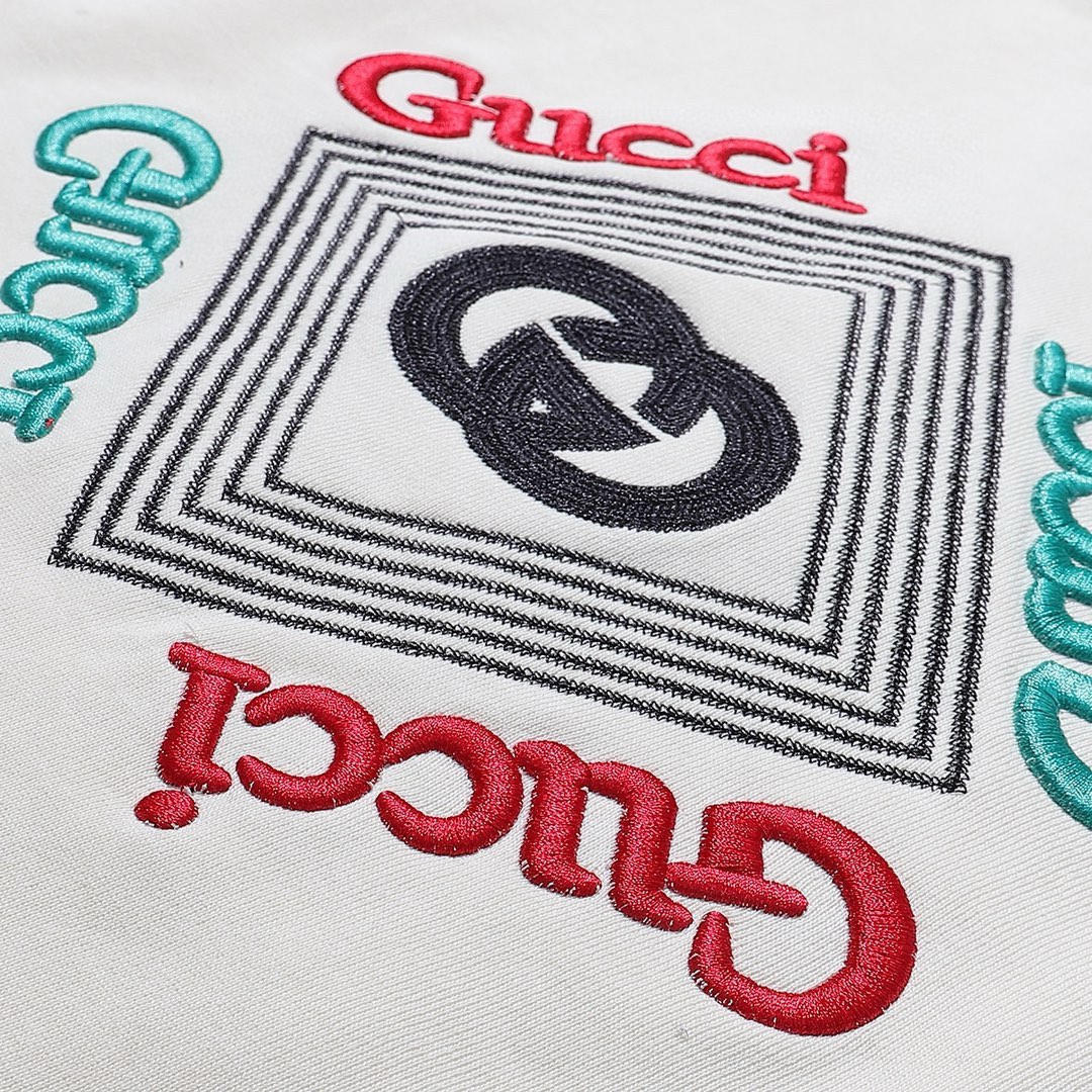 Replica GUCCI printed crew-neck hoodie