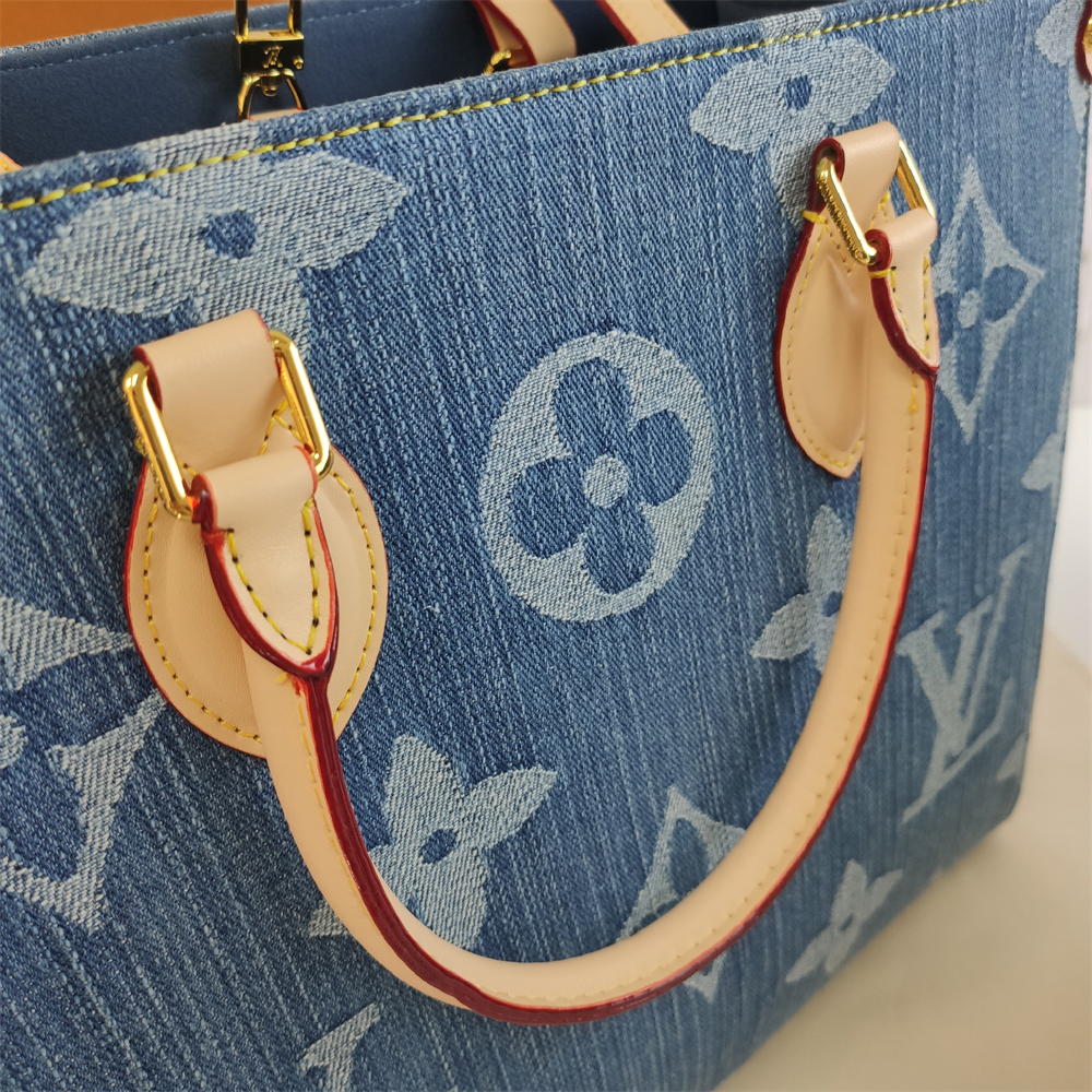 Louis Vuitton Denim Tote Bag