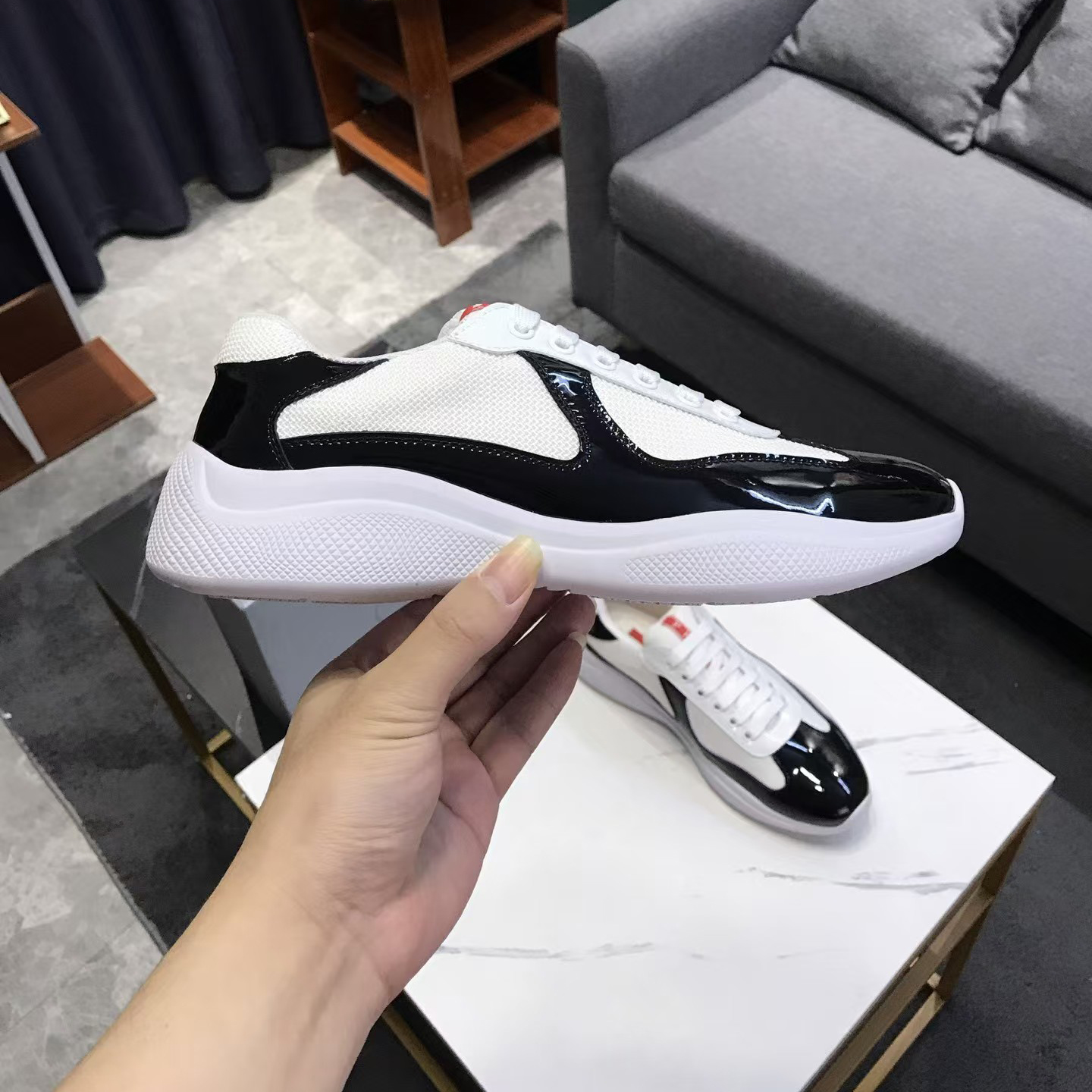 Prada sports men's shoes