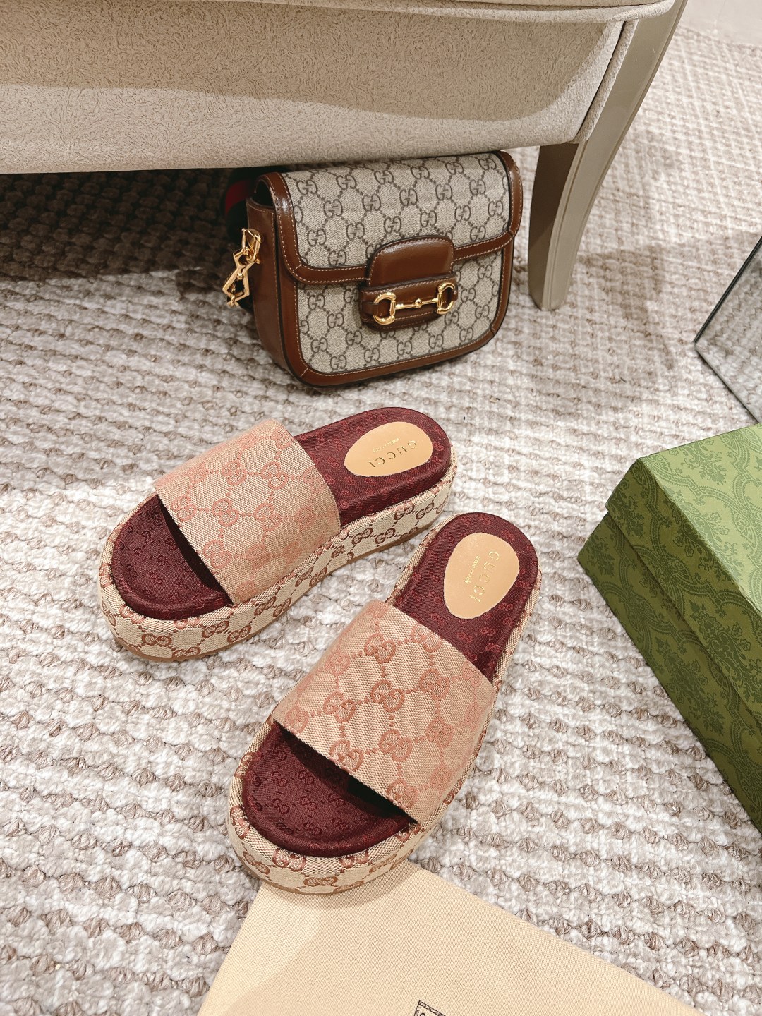 Gucci slipper 6 centimeters high