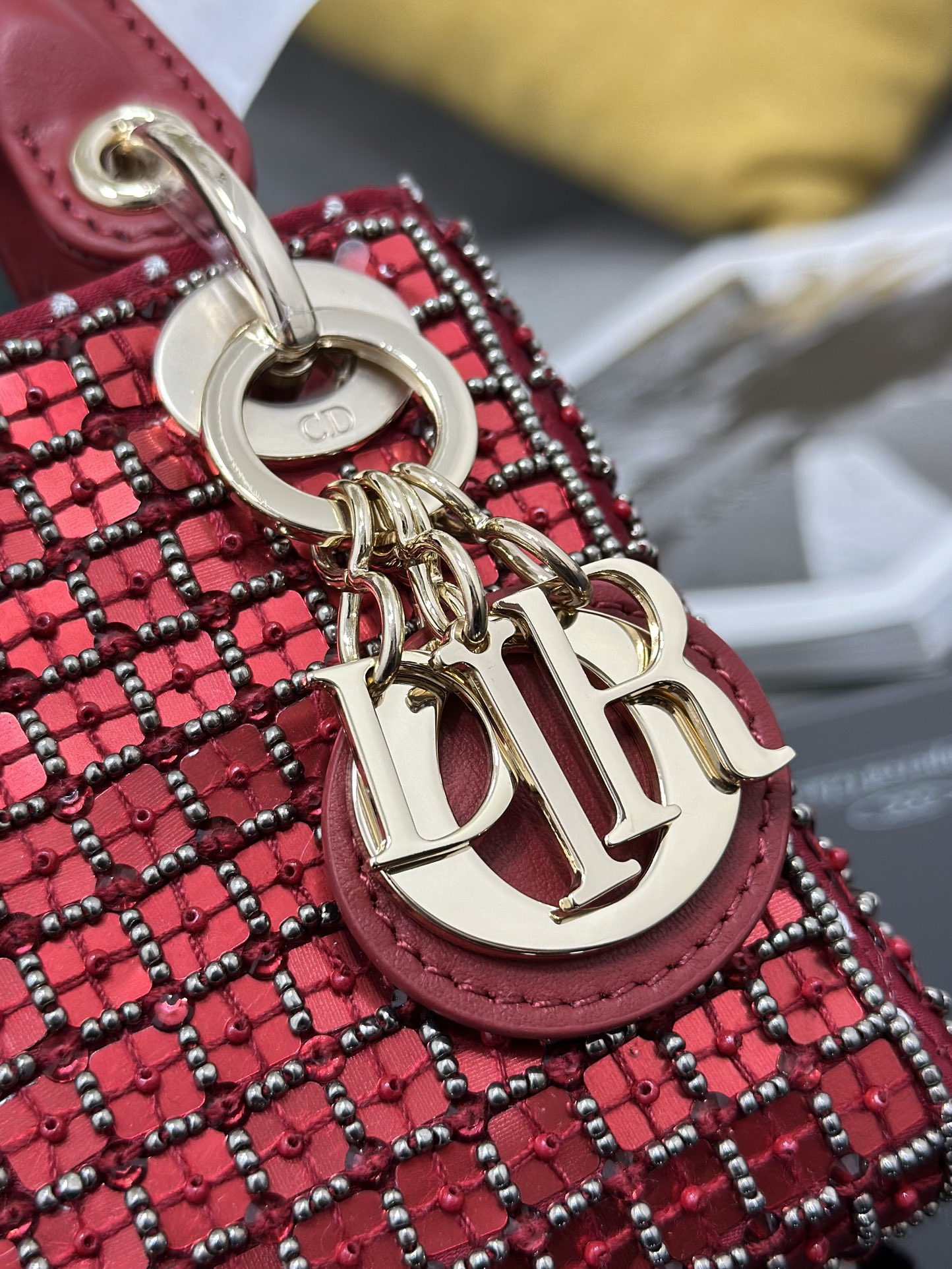 Top version Lady Dior handbag