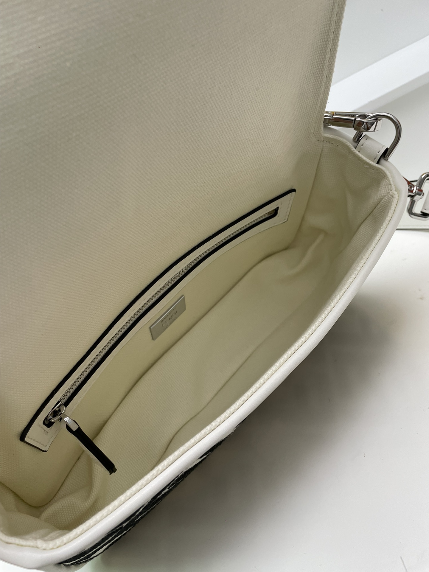 Fendi Embroidery Baguette Bag