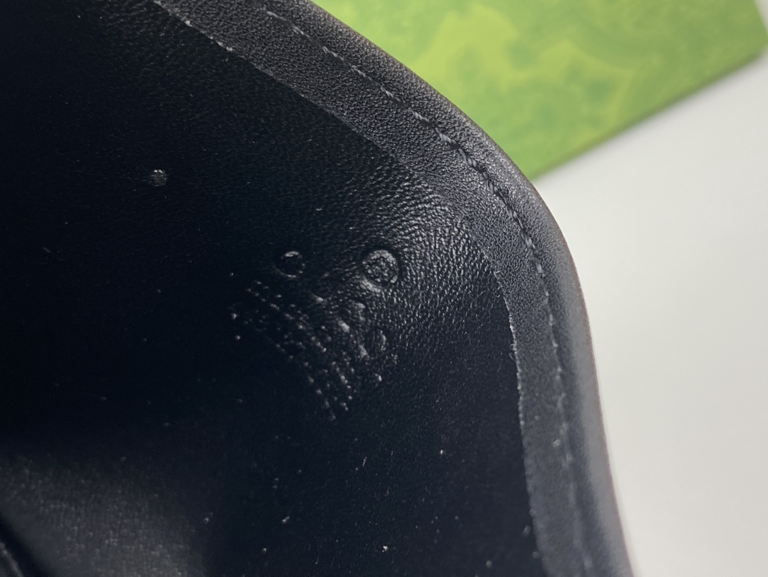 Replica Gucci GG Marmont Women Real Leather Card Bag