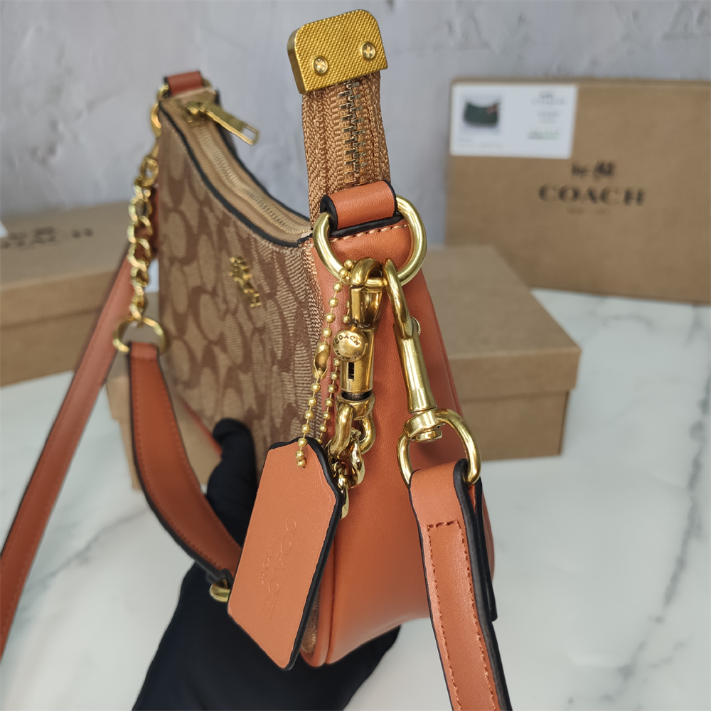 Coach Teri Shoulder Bag In Signature Canvas