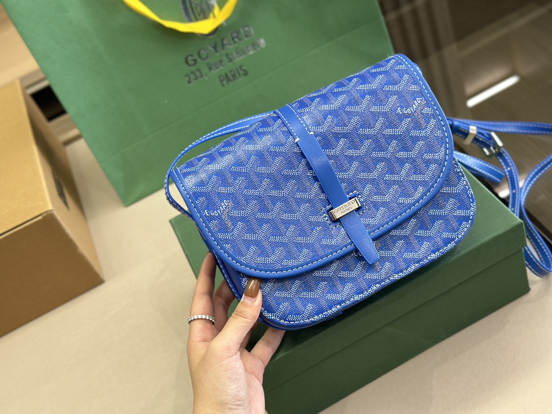 Goyard saddle bag