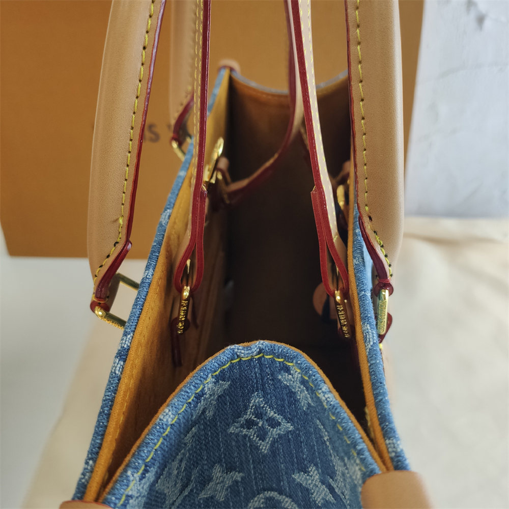 Louis Vuitton Denim Tote Bag