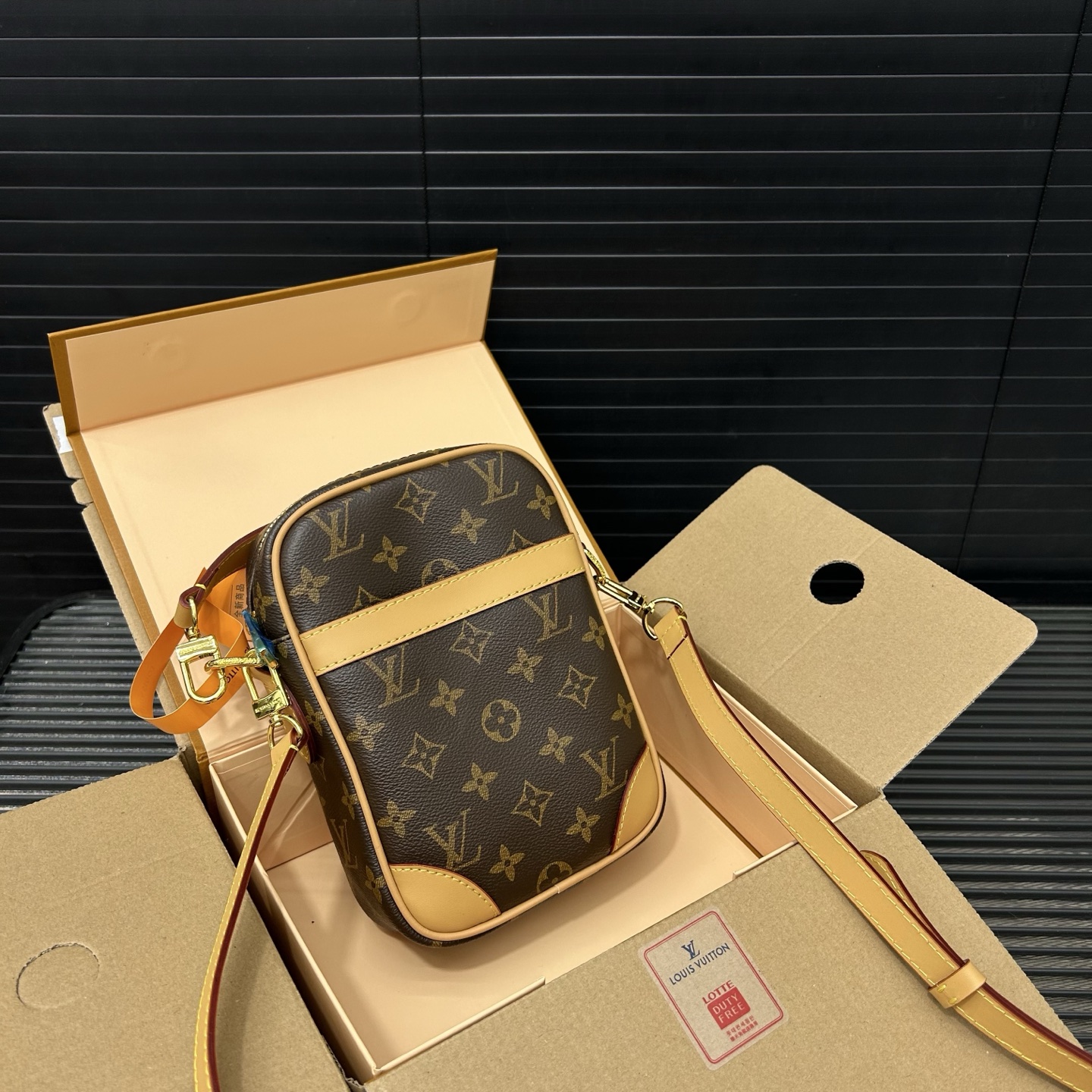 LV Danube Pharrell Monogram shoulder crossbody bag