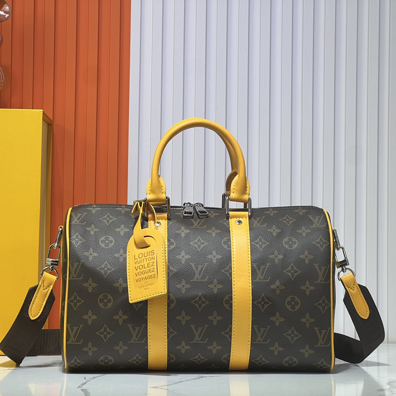 LV Keepall Bandoulière 35 Monogram Eclipse bag