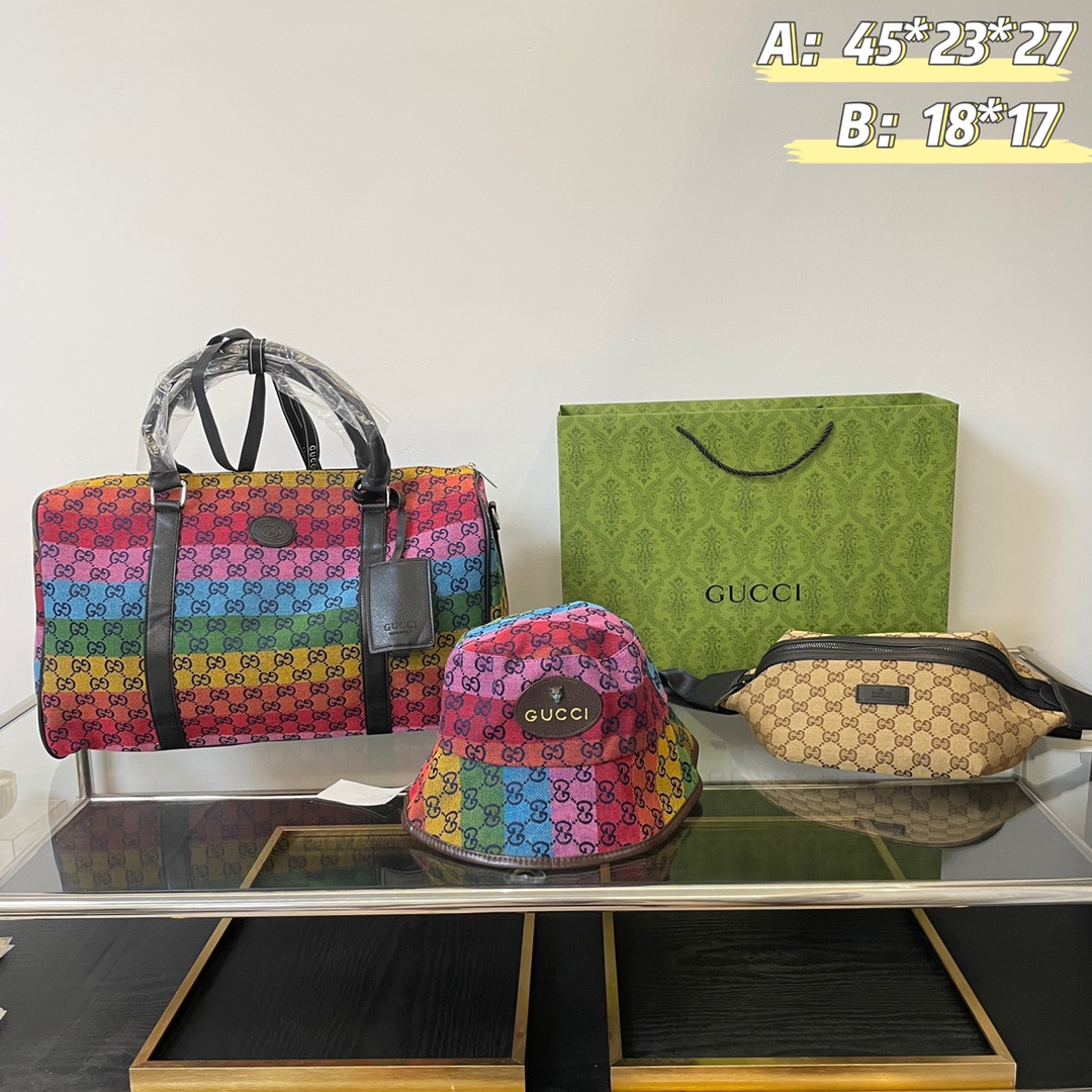 Gucci three piece combination set