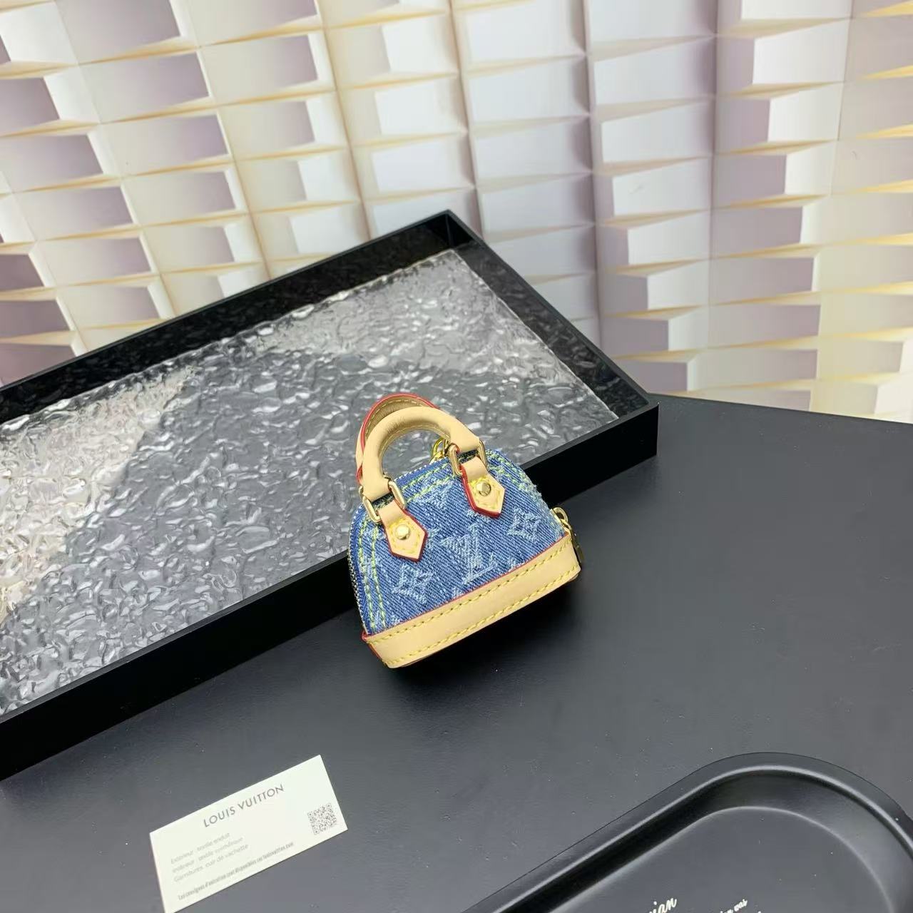 LV mini bag pendant