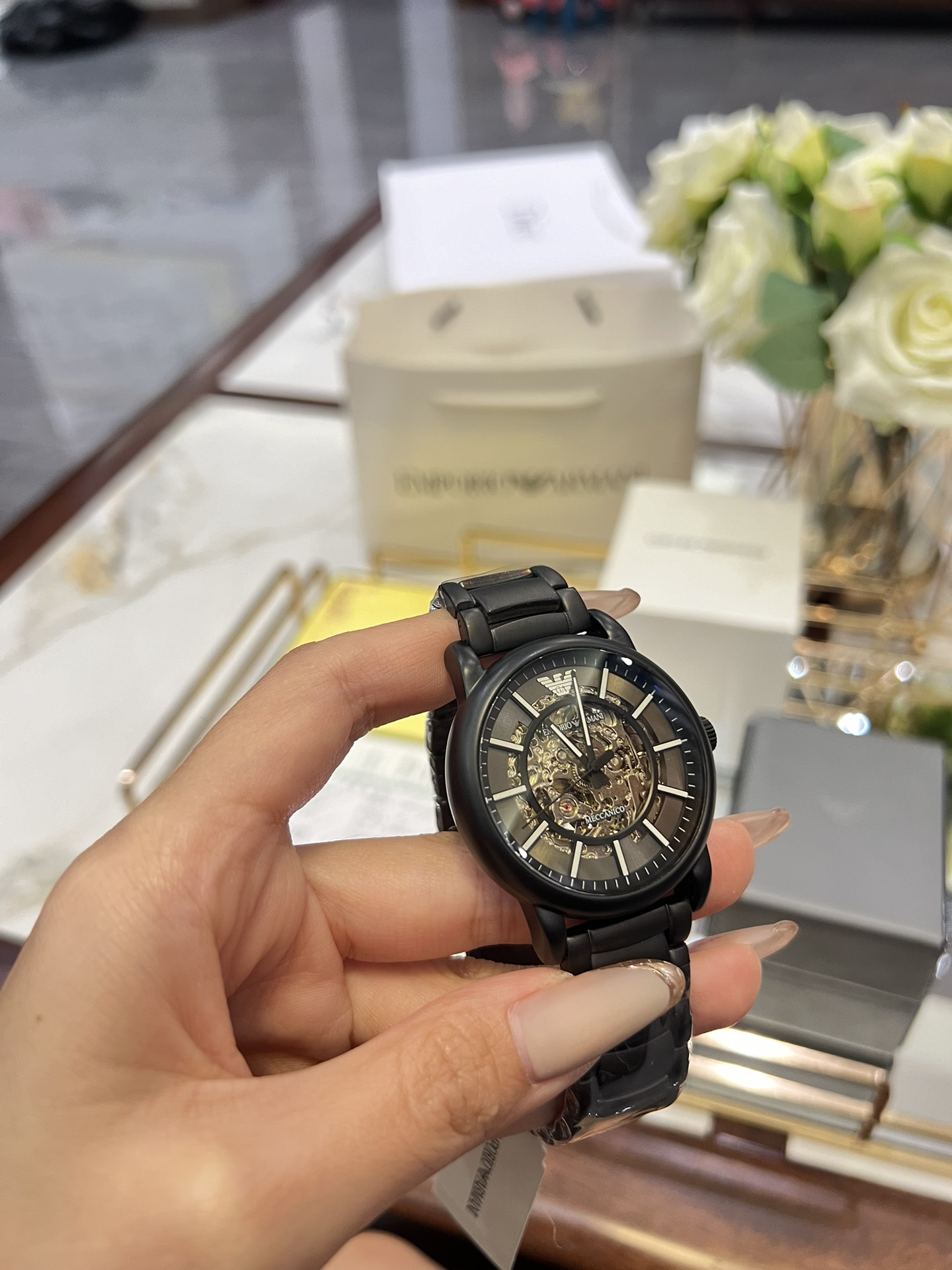 Replica Emporio Armani Meccanico Automatic Watch