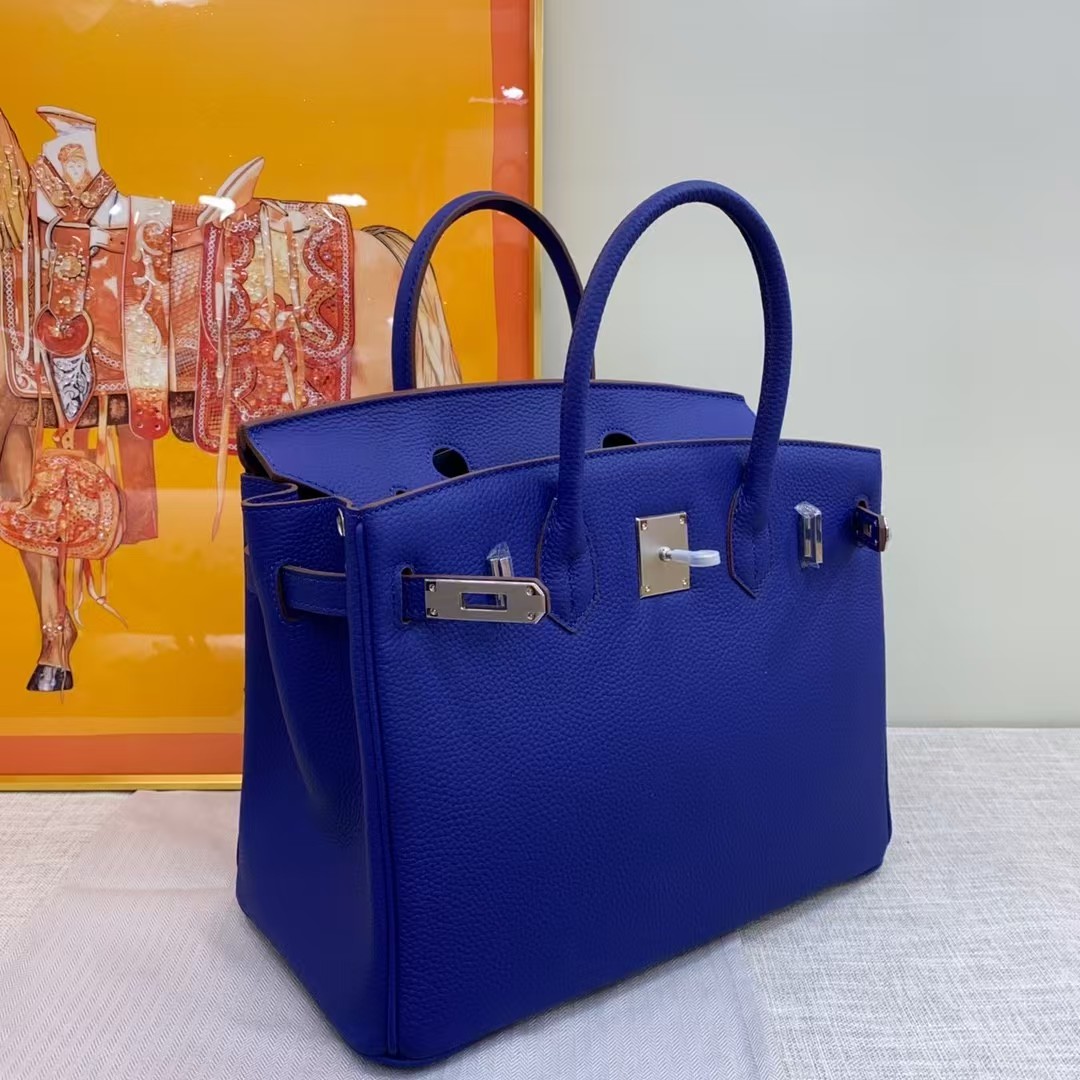 Hermes Birkin Lichee Pattern tote handbag