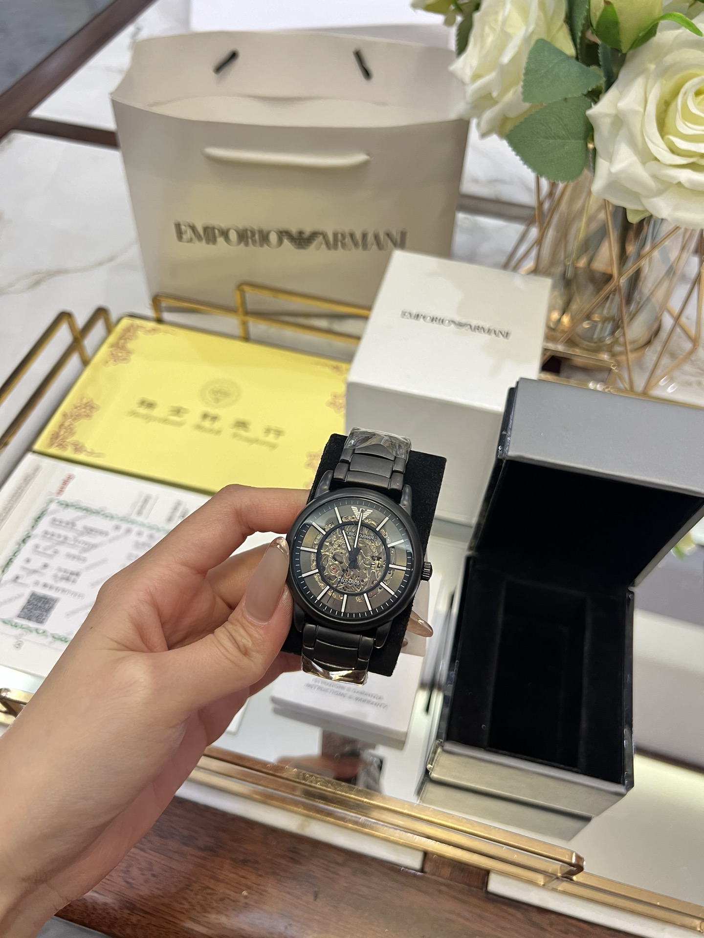 Replica Emporio Armani Meccanico Automatic Watch