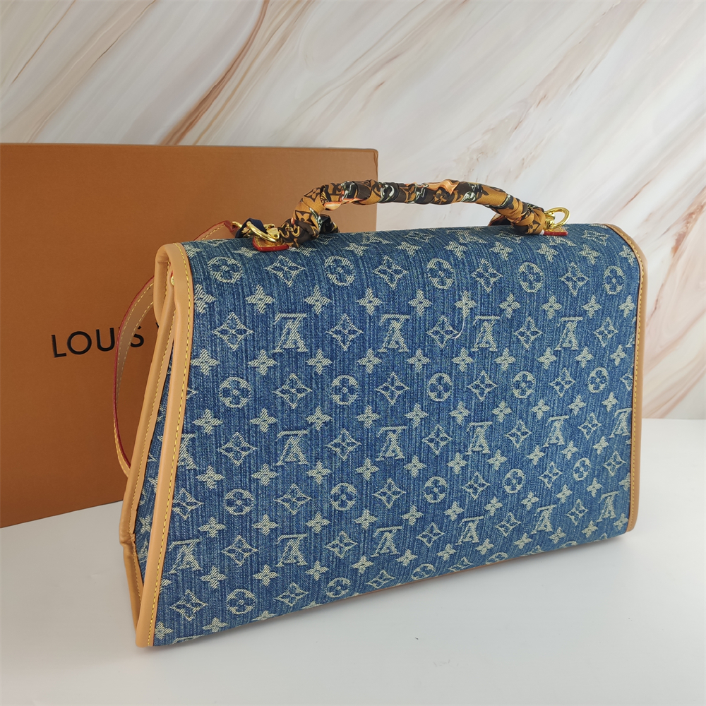LV Louis Vuitton Denim Nurse Bag