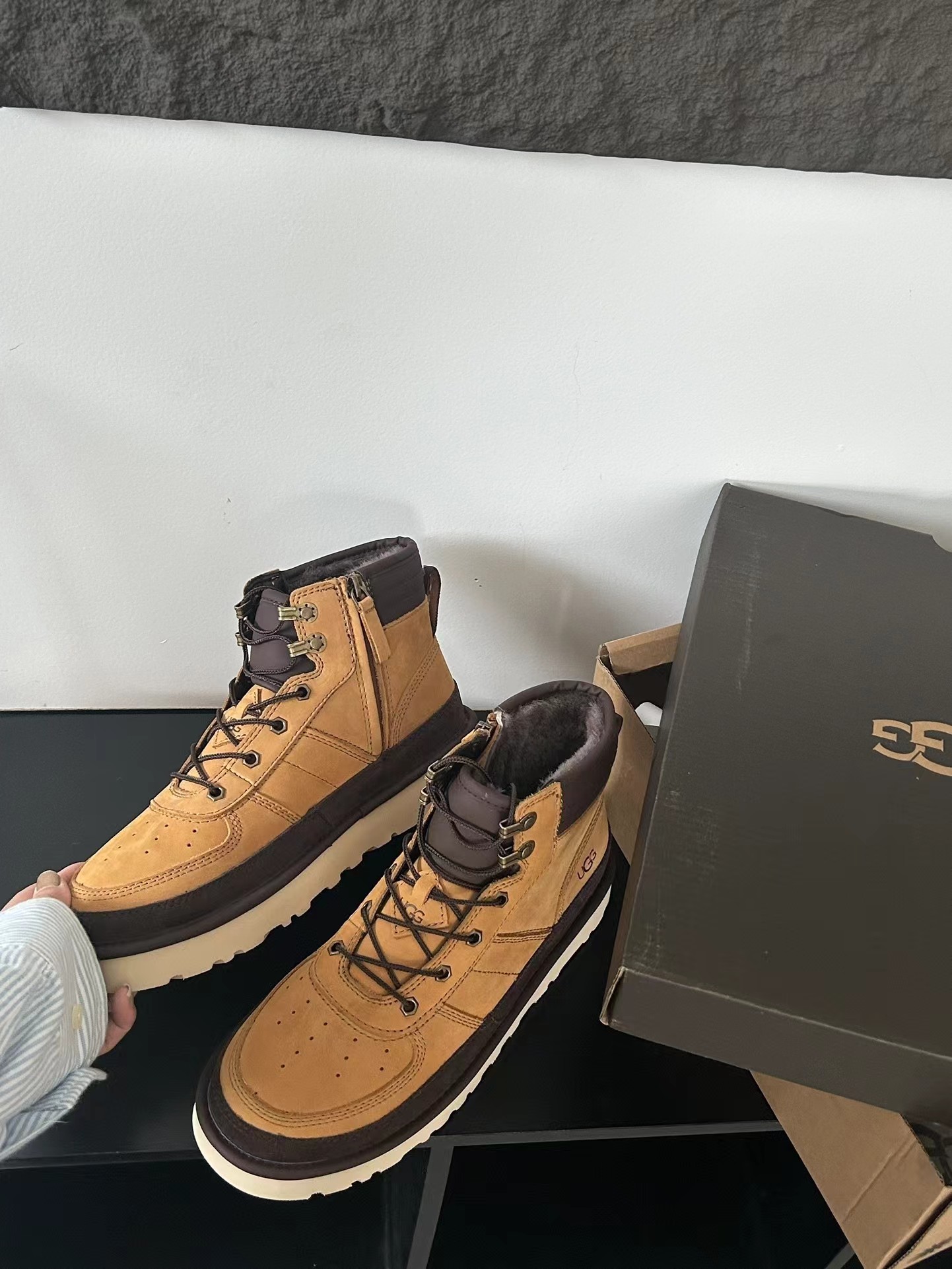 Top Quality UGG Highland Boot 'Beige Brown'