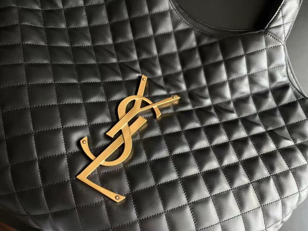 Top version YSL original leather handbag