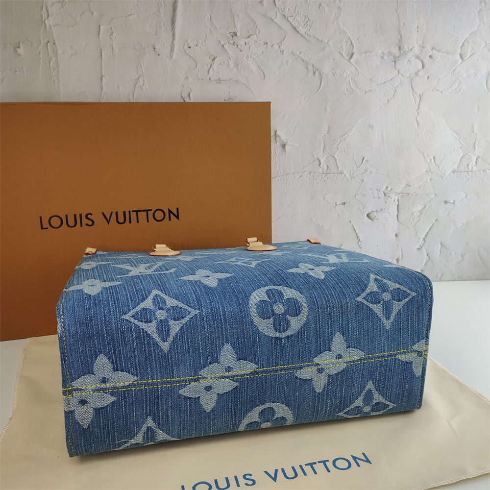 Louis Vuitton Denim Tote Bag