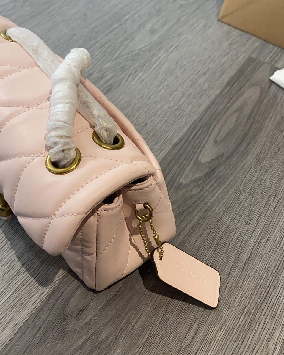 Coach quilting tabby