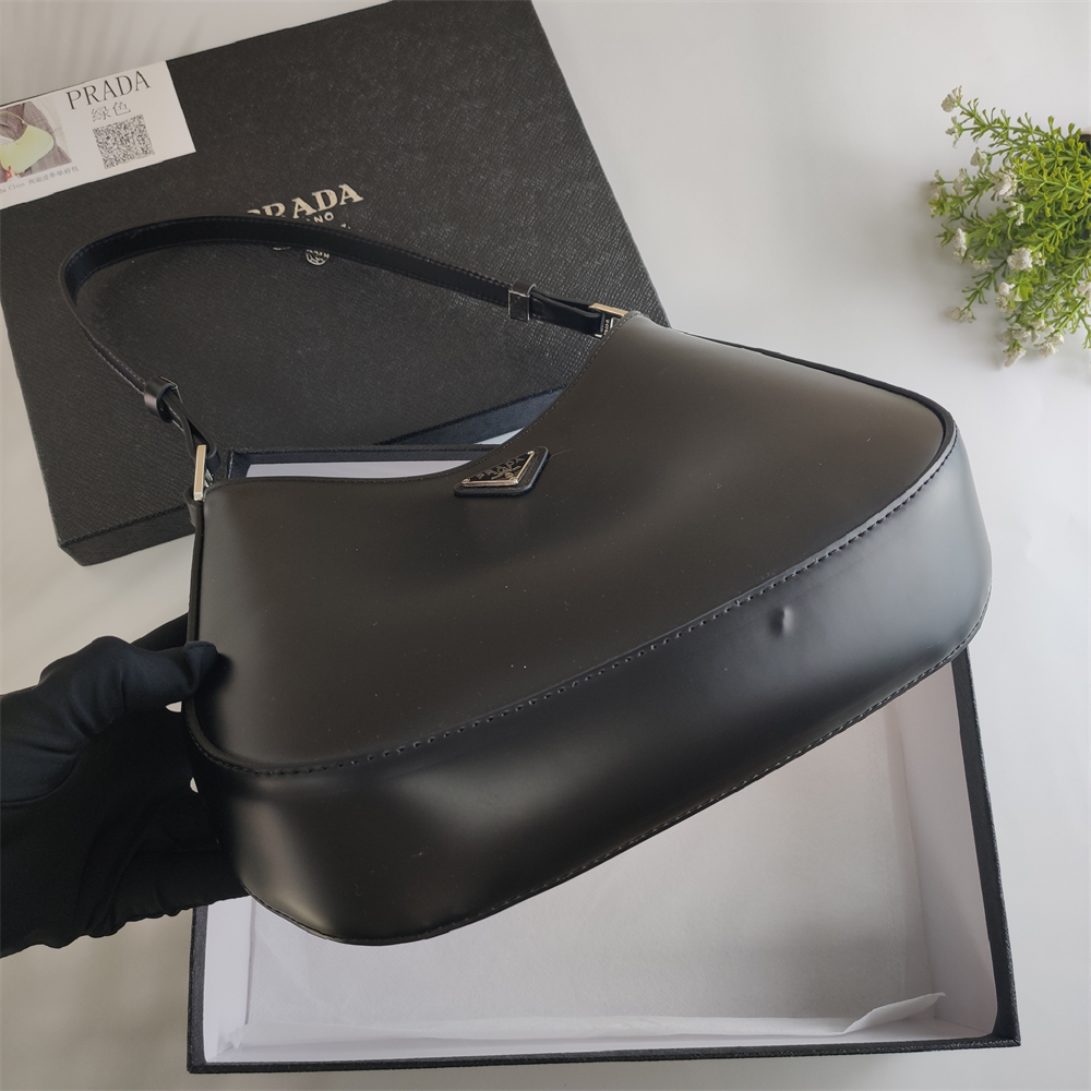 Prada Cleo Patent Leather Shoulder Bag