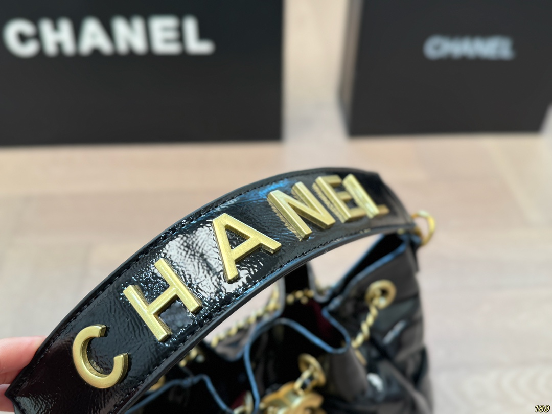 Replica -Chanel drawstring bucket bag