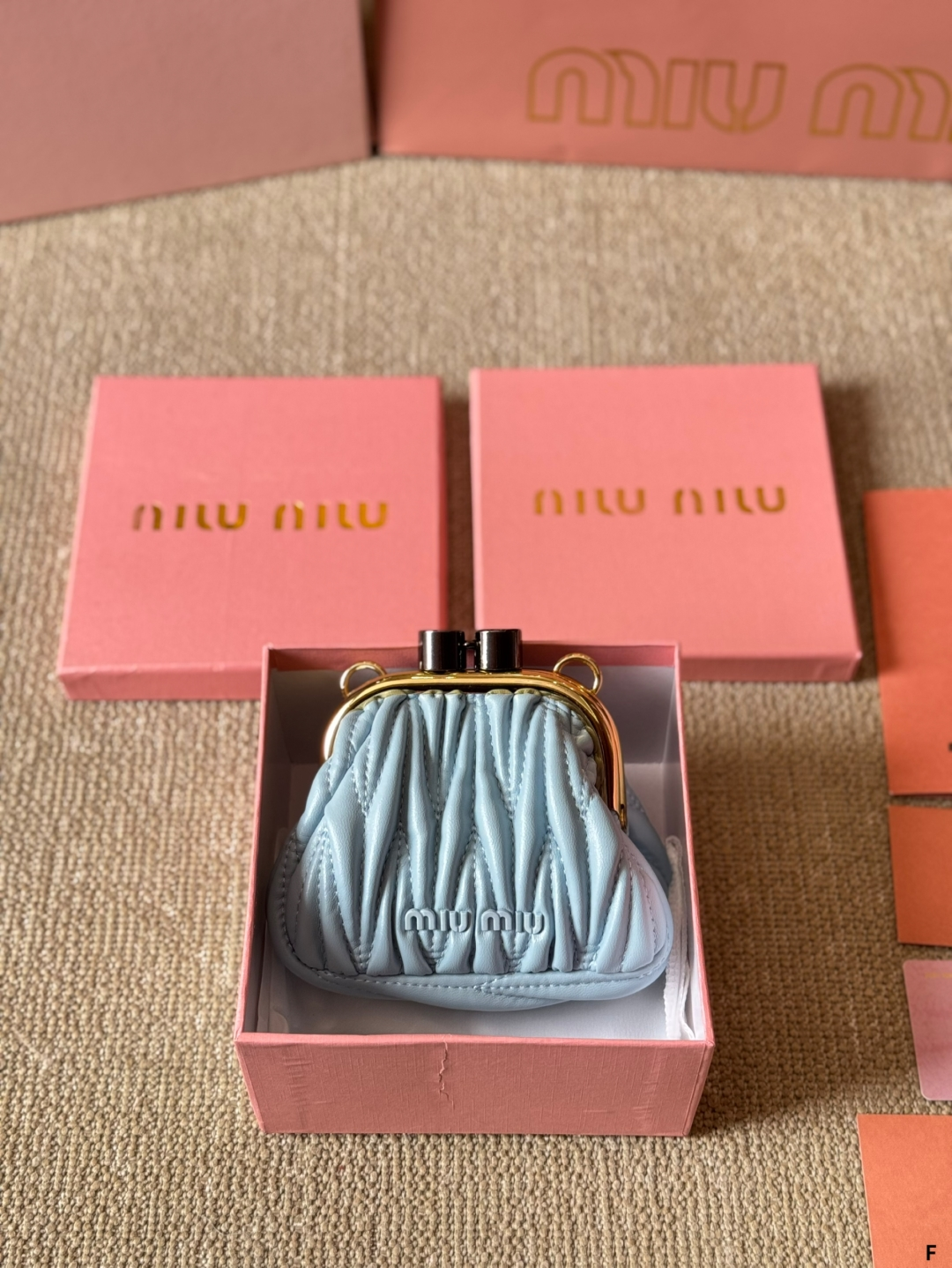 MiuMiu belle shell bag
