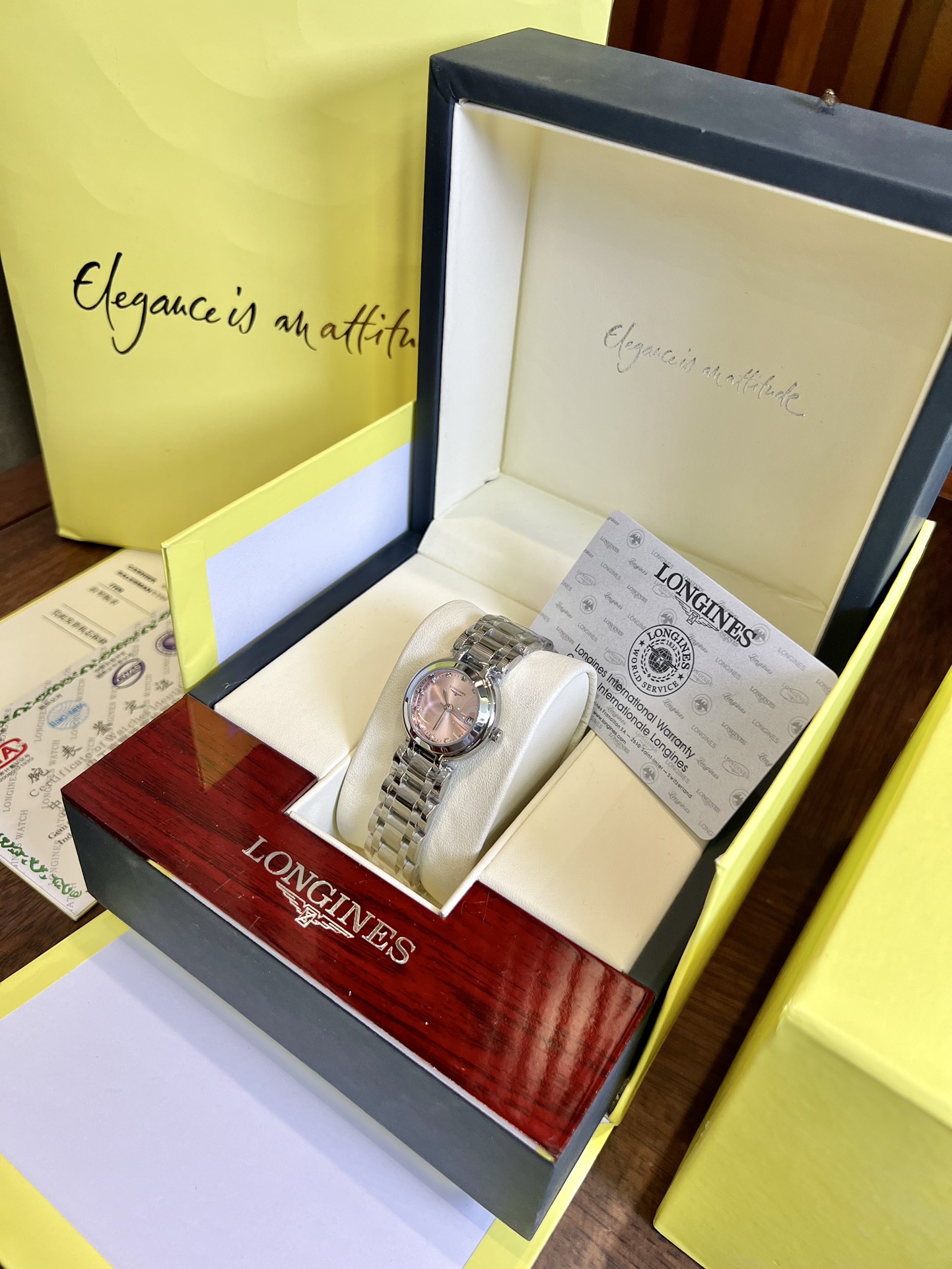 Replica Emporio Armani AR1925 Crystal Pave White Dial Stainless Steel Ladies Watch