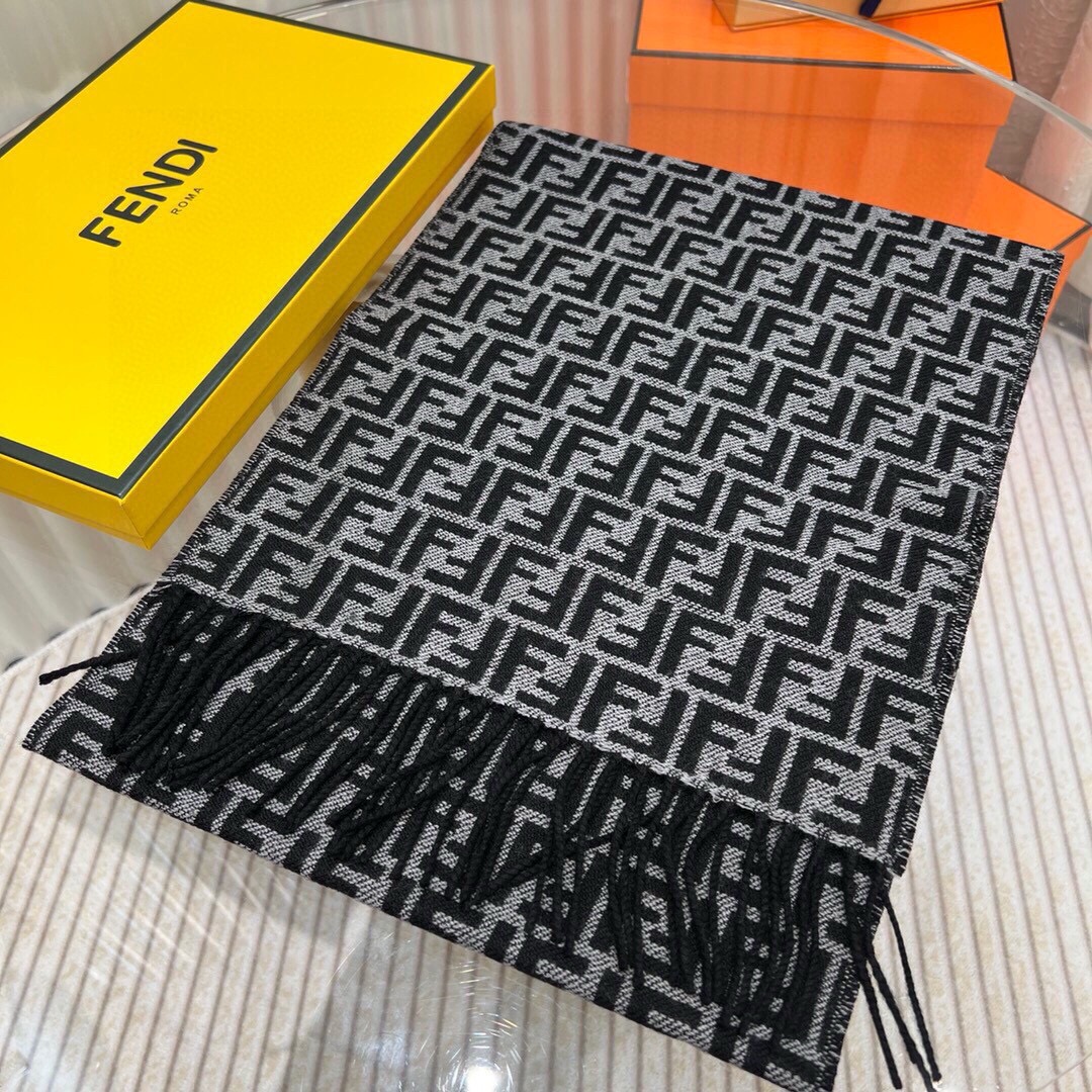 Fendi scarf Double F