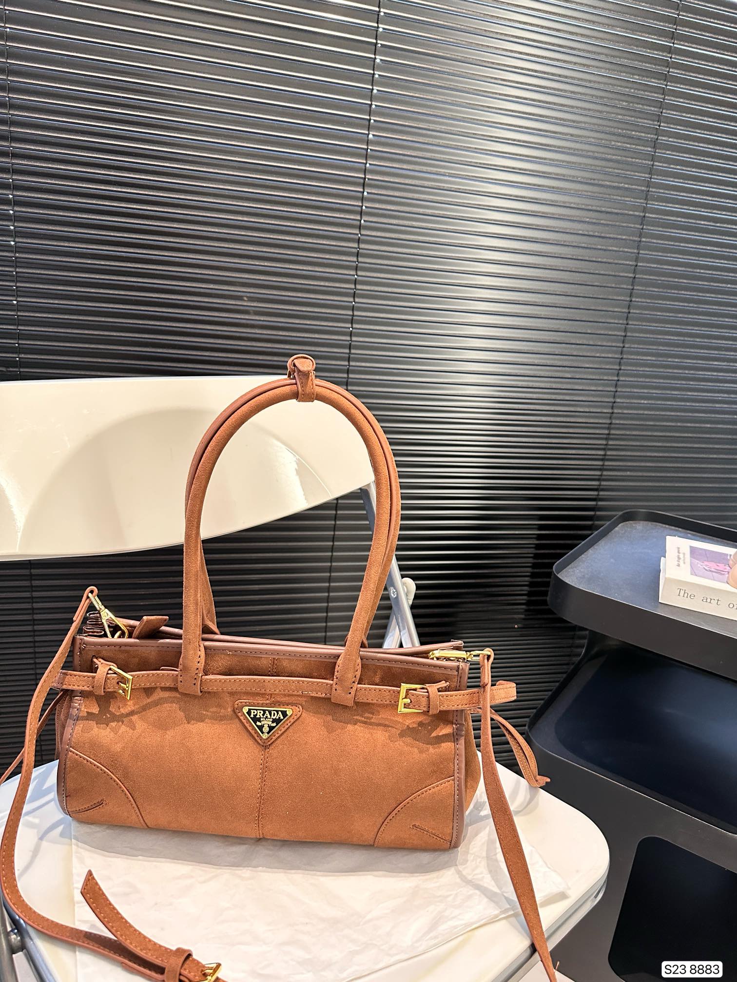 High quality Prada suede soft lux Collection bag