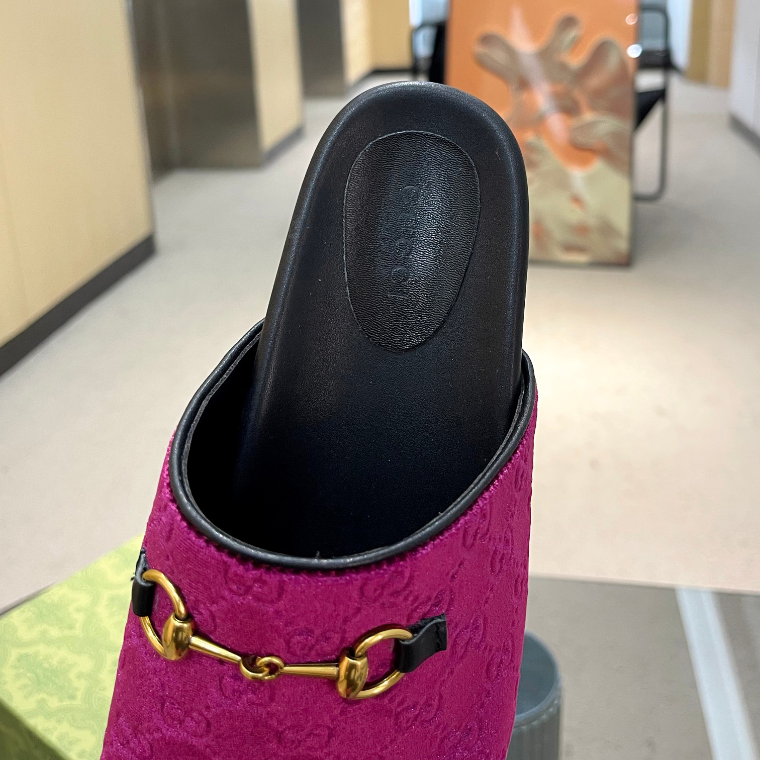 High quality original Gucci slippers unisex