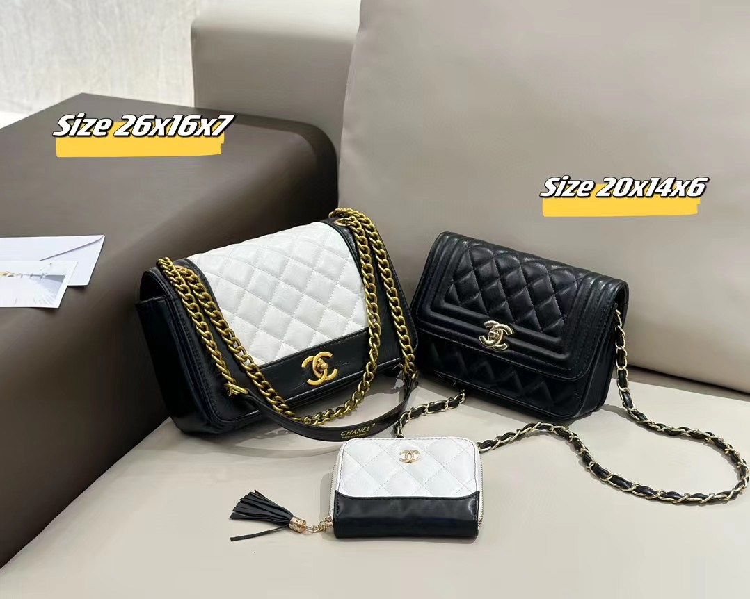 Chanel three piece combination set