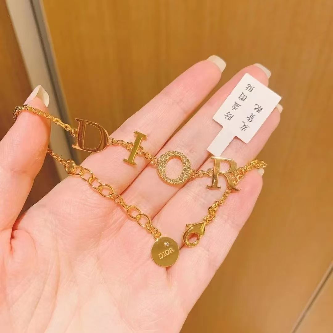 Dior logo Letter bracelet