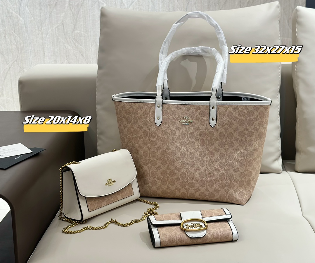 Coach three piece combination set