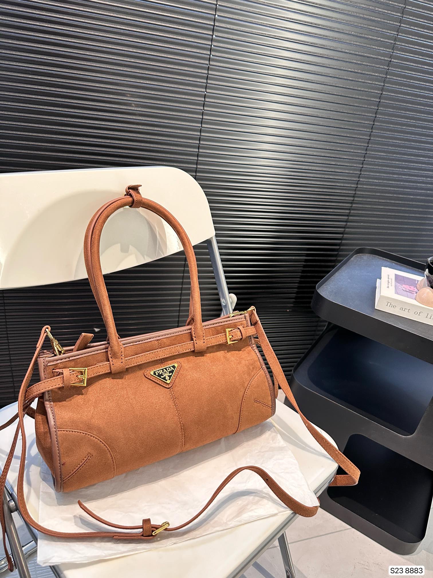 High quality Prada suede soft lux Collection bag