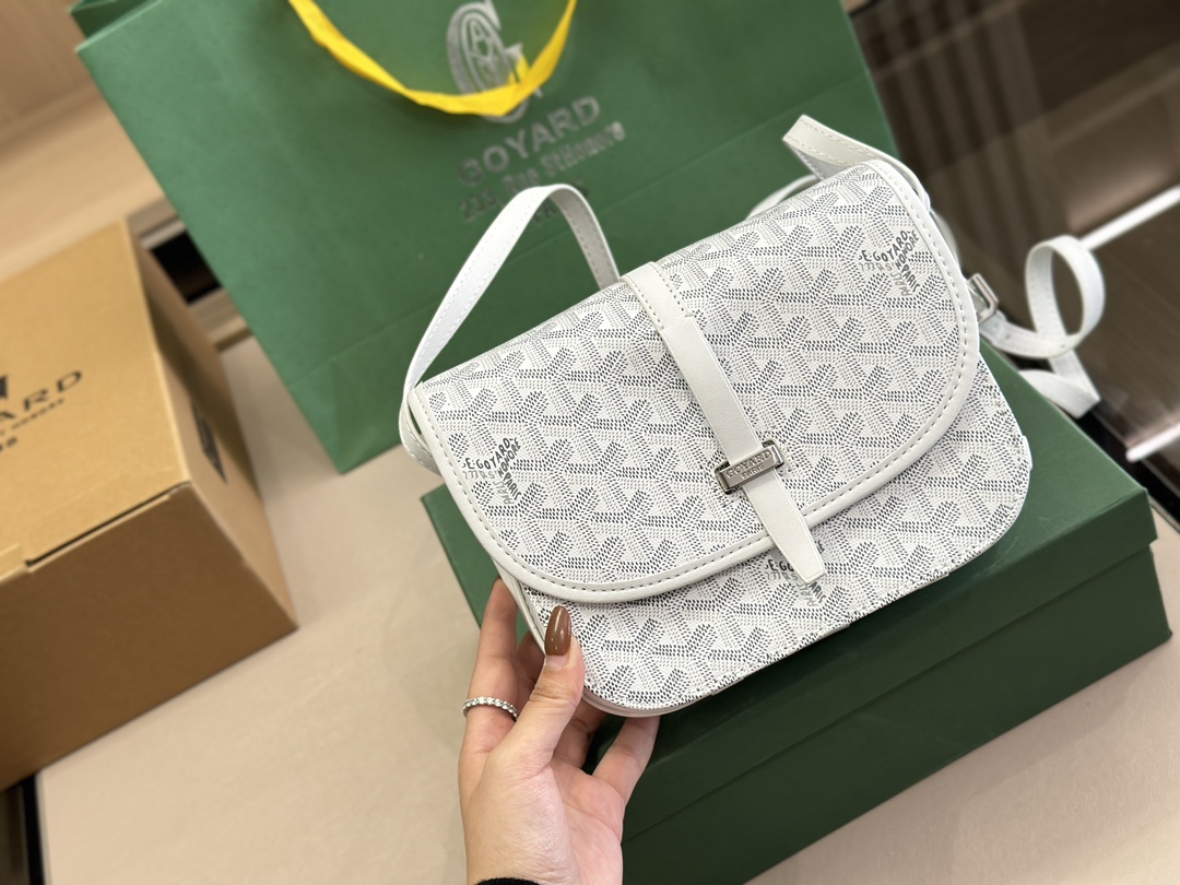 Goyard saddle bag