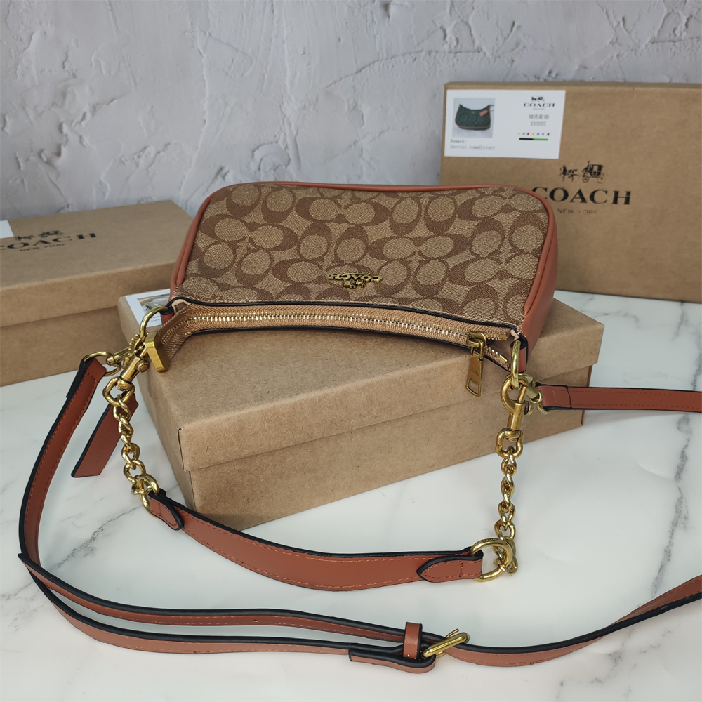Coach Teri Shoulder Bag In Signature Canvas