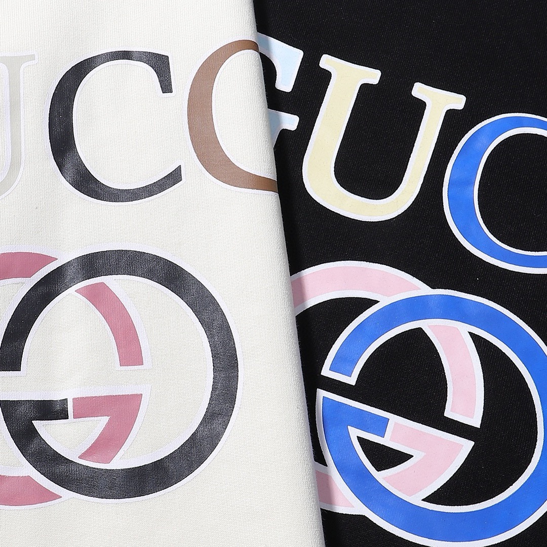 Replica GUCCI printed crew-neck hoodie