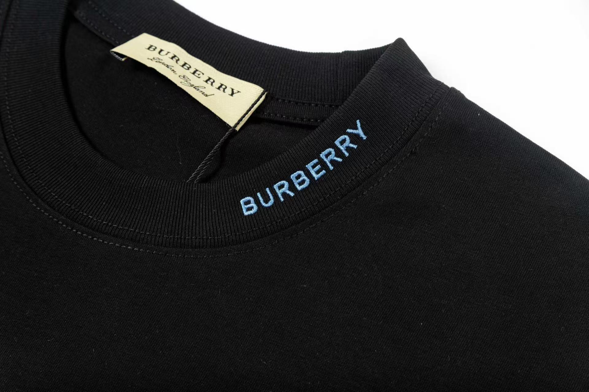 Burberry's new embroidered logo T-shirt