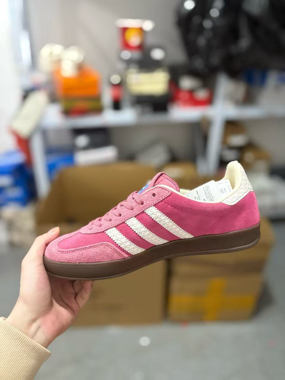 Adidas gazelle indoor trainers
