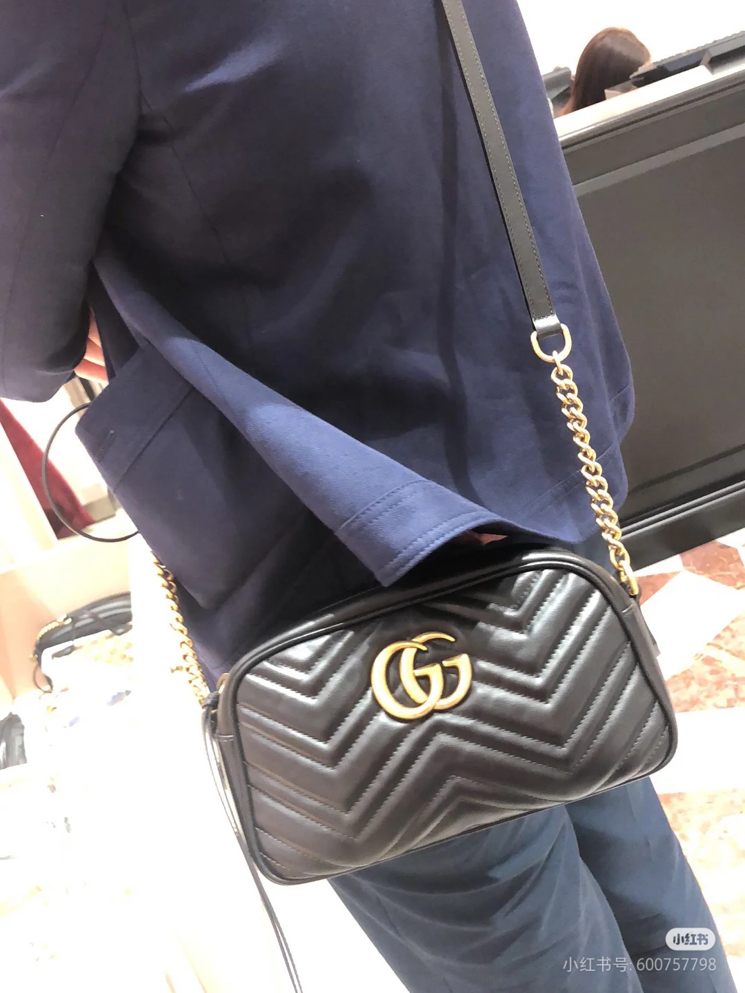 Replica Gucci Marmont Matelasse Shoulder Bag