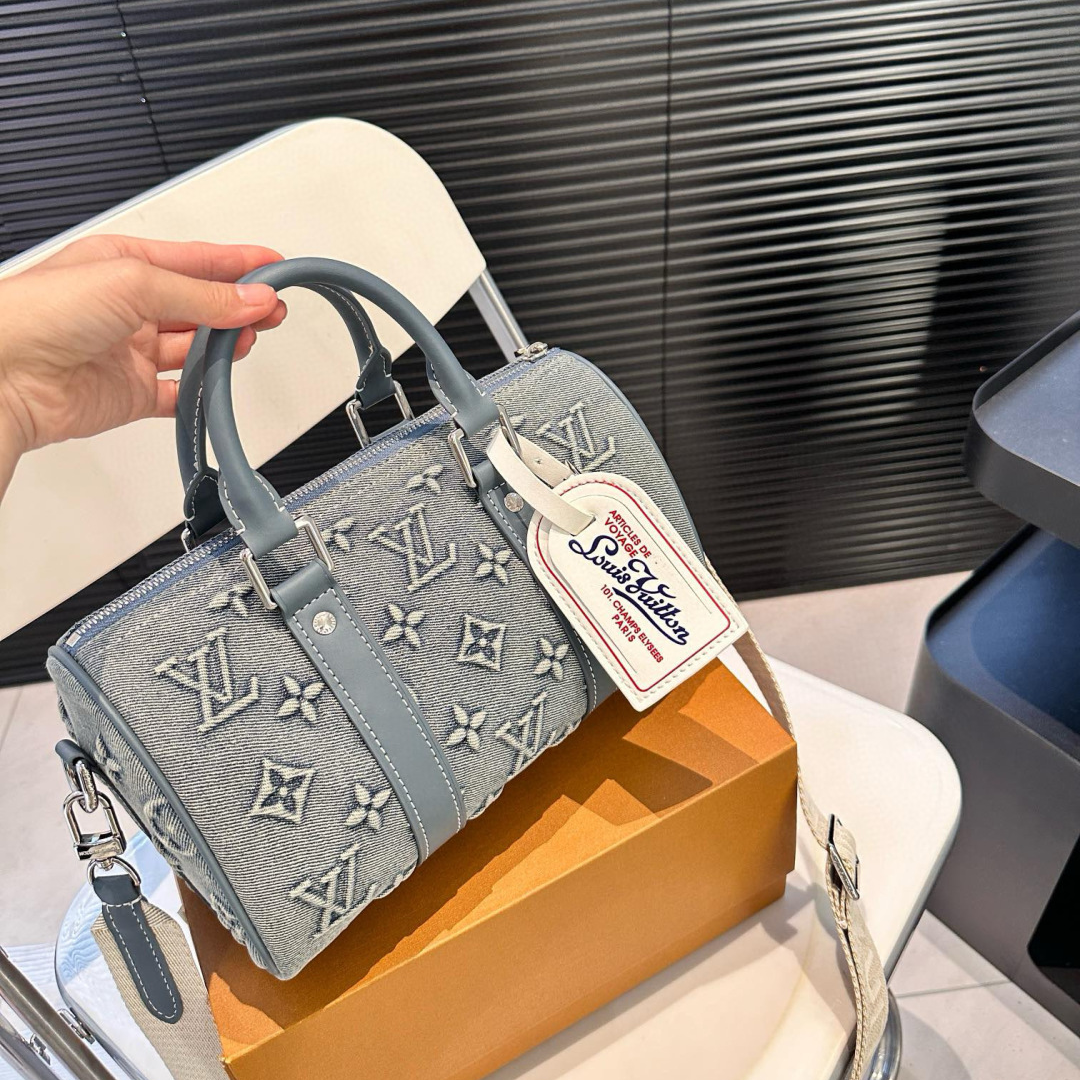 Louis Vuitton Denim Travel Bag