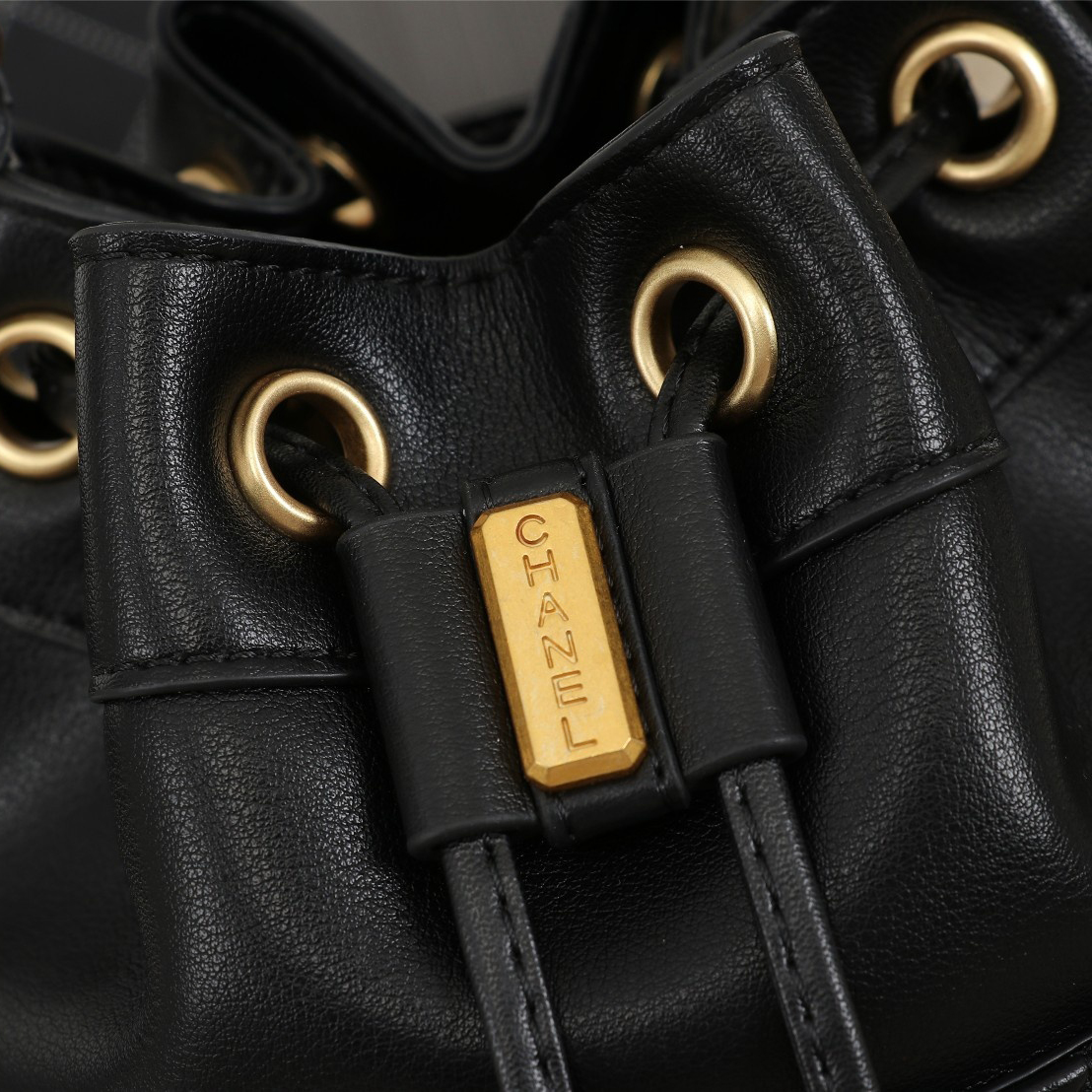 Chanel bucket crossbody bag