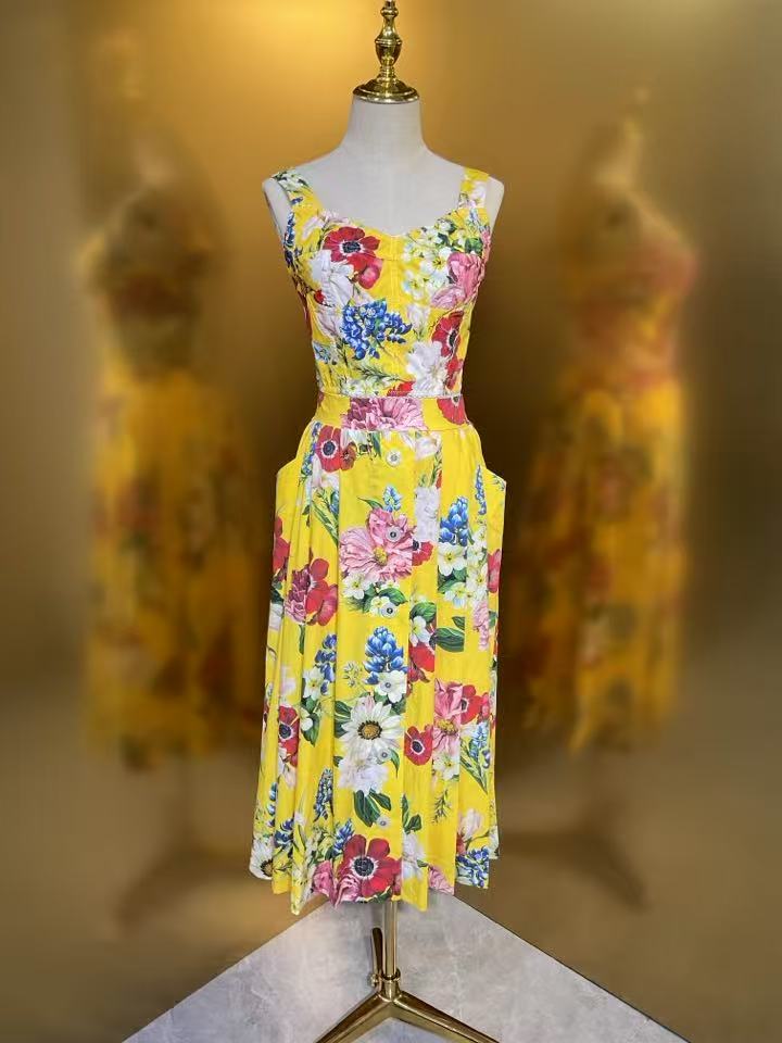 Dolce & Gabbana Print Dress