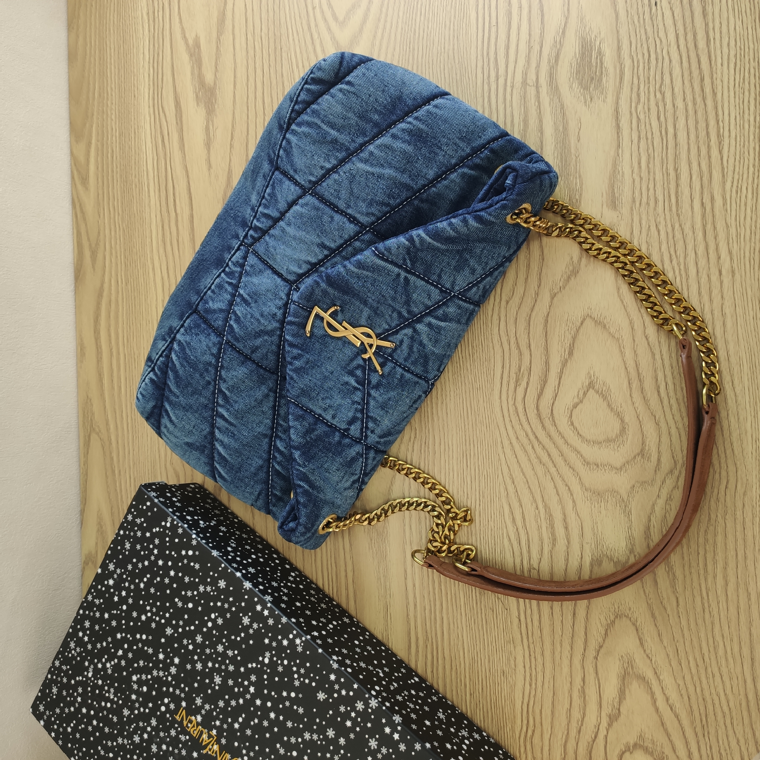 YSL loulou cowboy chain bag