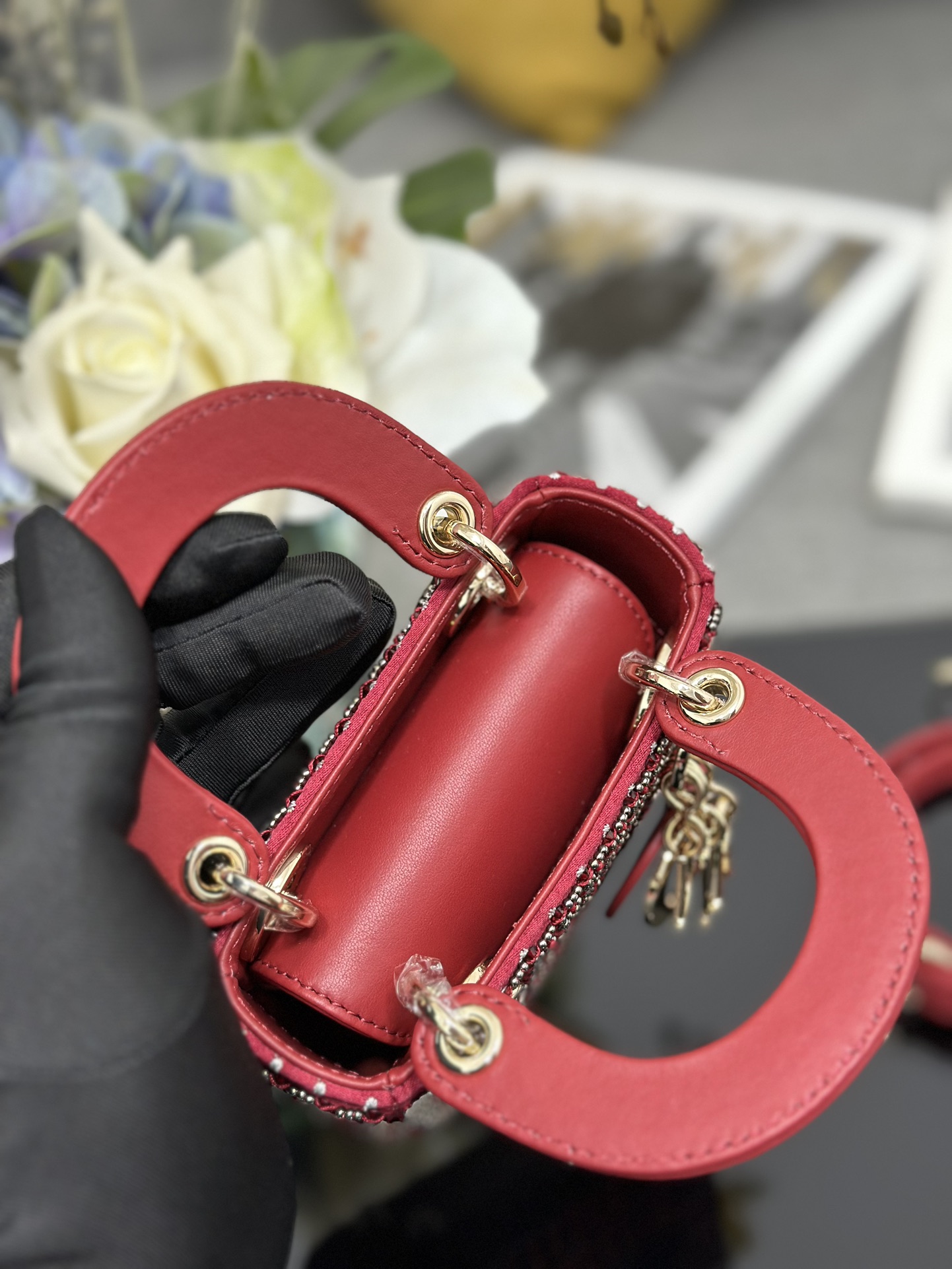 Top version Lady Dior handbag