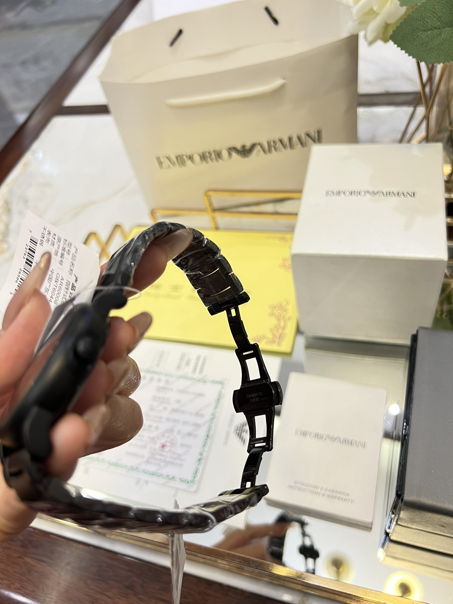 Replica Emporio Armani Meccanico Automatic Watch