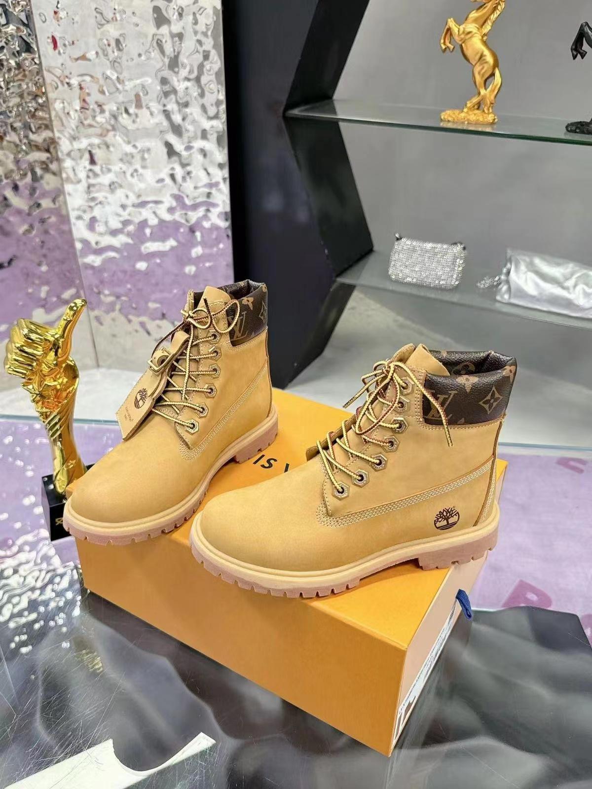 LV x Timberland  Monogram Short boots