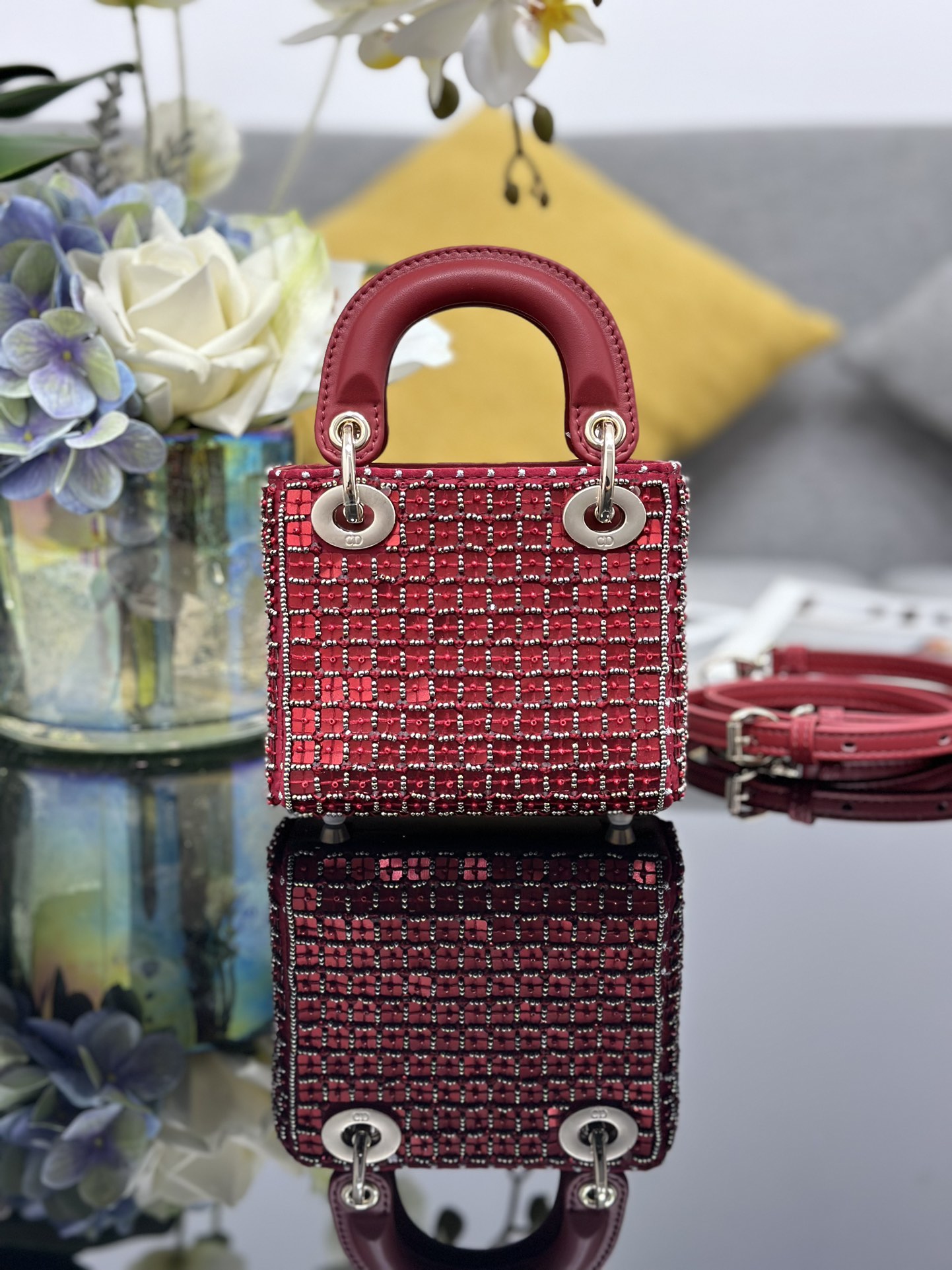 Top version Lady Dior handbag